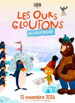 Affiche LES OURS GLOUTONS AU PÔLE NORD